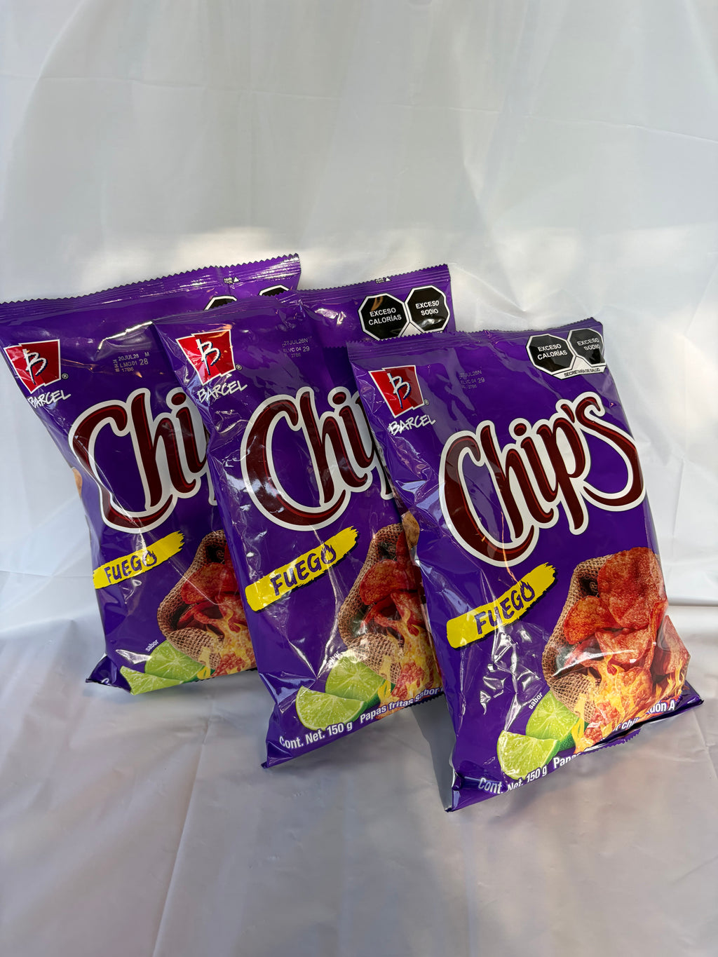 Large Chips Fuego by Barcel - 170g