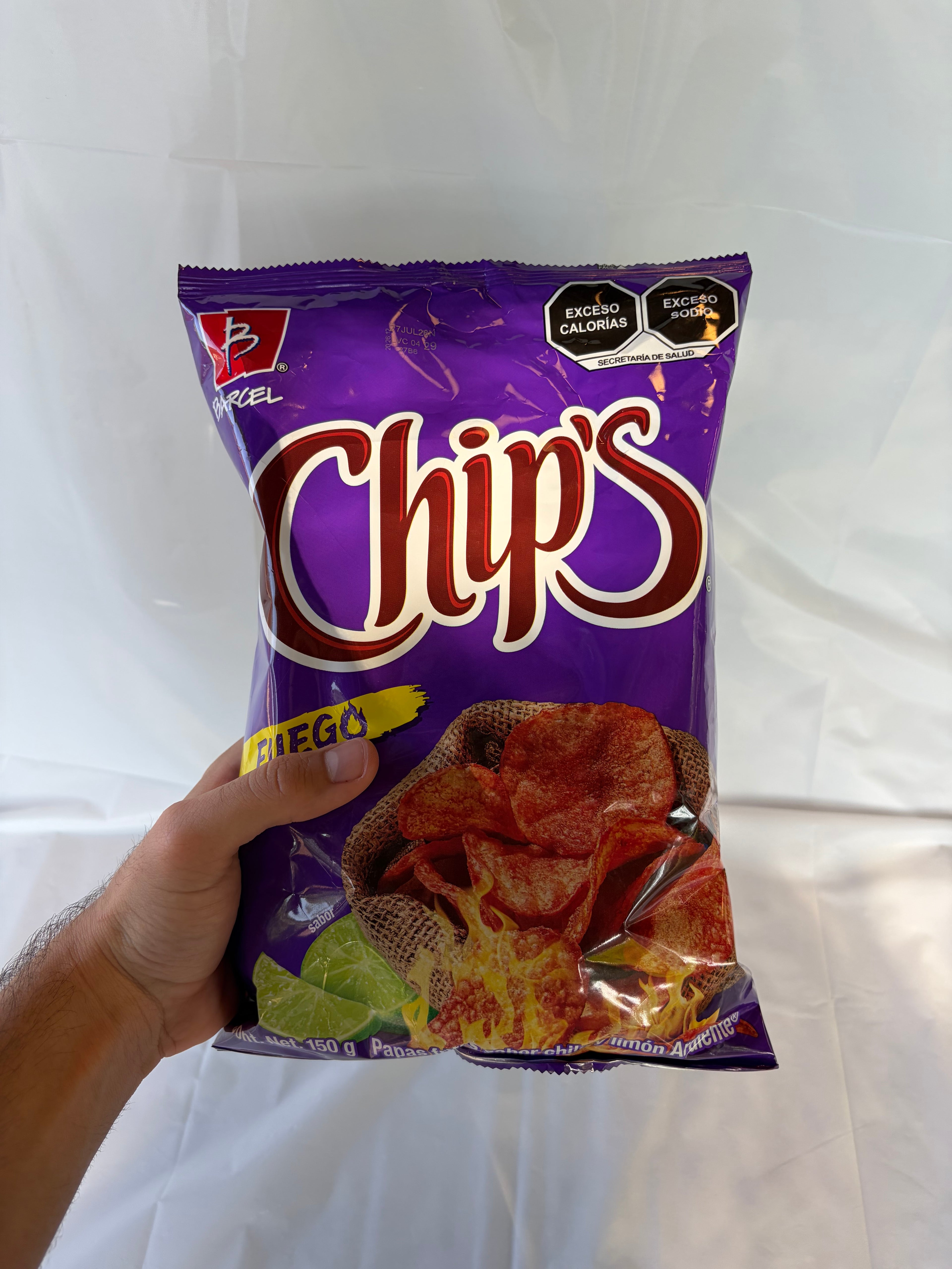 Large Chips Fuego by Barcel - 170g